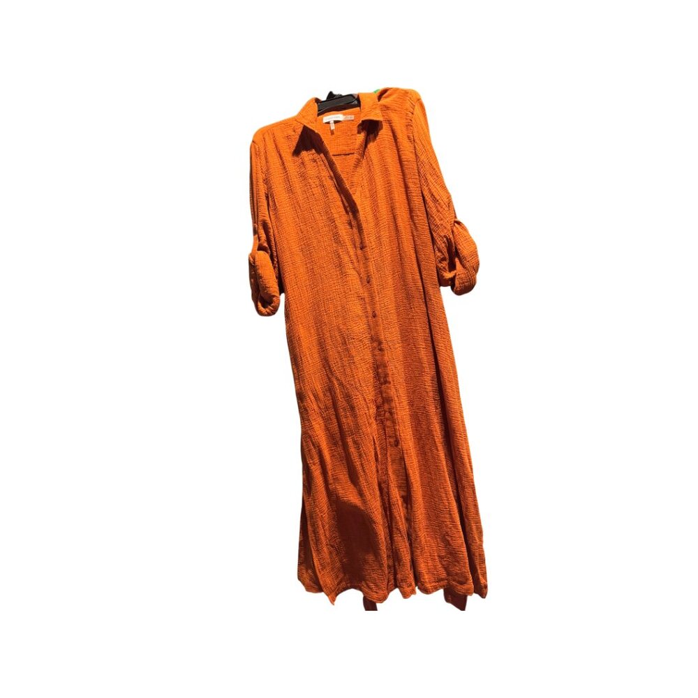 Calin Klein Burnt Orange Dress